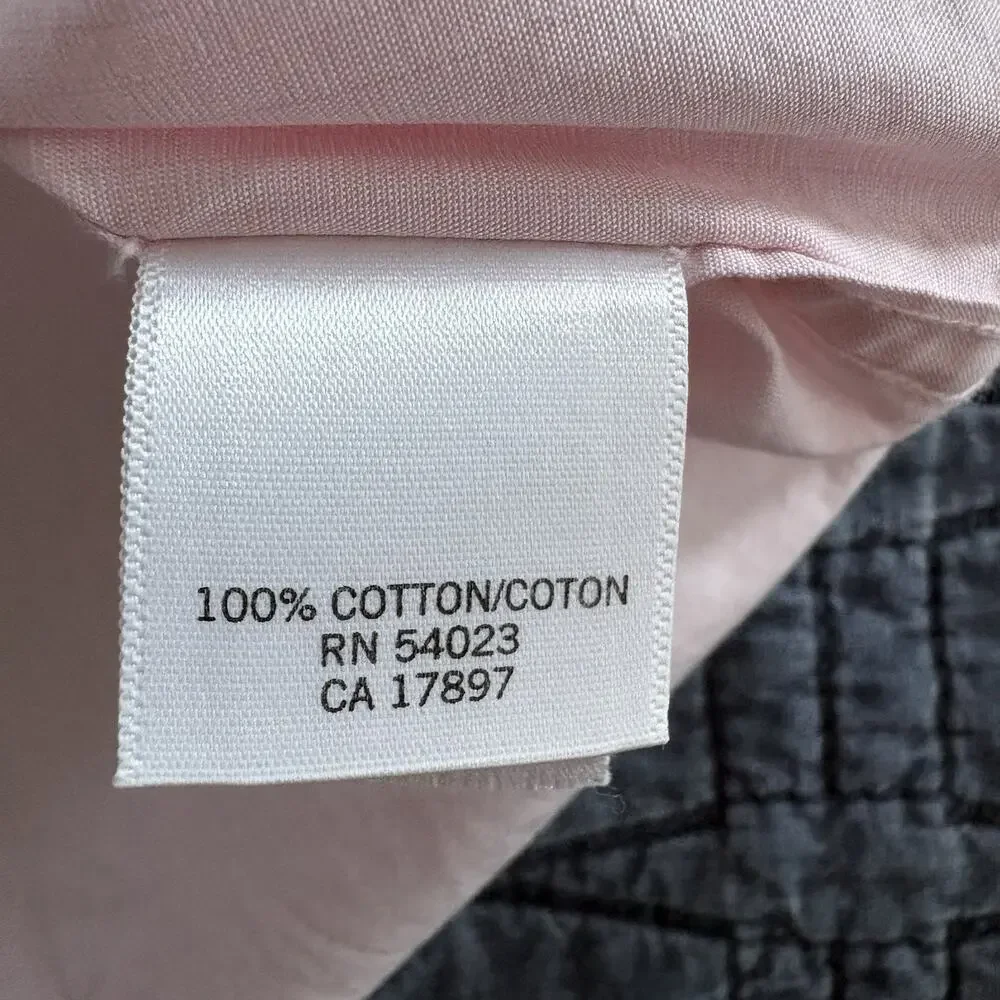 Banana Republic Classic Fit Pink Oxford Button Shirt Cotton Men’s L 16-16.5